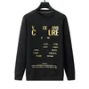 Designer heren hoodie herfst winter ronde nek mode straat slijtage jumper sport run casual zwart wit m l xl 2xl 3xl 1133