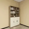 ブックシェルフストレージチェストマルチユニット自立型本棚リビングルームの寝室のオーガナイザー