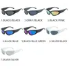 Солнцезащитные очки в стиле стимпанк, модные женские и мужские панк-солнцезащитные очки, красочные оттенки, очки, женские очки для верховой езды, UV400