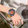 Luxury Mens Mechanical Watch Women Tritium Gas Top Ten marki QGRG Swiss ES Na rękę