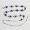 B￤lten B￶hmen turkos midje kedjeb￤lte mode retro ih￥lig snidad tandem inlagd ￤delsten metall kvinnlig kropp smycken midjeband