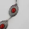 B￤lten B￶hmen turkos midje kedjeb￤lte mode retro ih￥lig snidad tandem inlagd ￤delsten metall kvinnlig kropp smycken midjeband