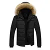 Herren Daunenparkas Herren Winterjacke Herren Casual Parka Mode Mann Wintermantel Einfarbig Mittellang Dicke Parkas Schneejacke Herrenbekleidung 220902