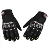 Luvas de ciclismo motocicleta respirável Racing de dedos full Outdoor Protection Riding Cross Sujing Bike