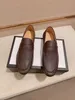 Hot Sell Herr Dress Loafers Drive Shoes Walk Wedding Casual Real Leather LATFLAT HEAL STORLEK 38-44