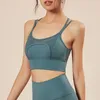 Yoga Outfit Sport Bra Padded Wireless Fitness Quick Dry Gym Tops Workout Push Up Running Vest Mesh Beauty Back Top Breathable Bras