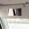 Interieur accessoires auto spiegels Universal Auto Sun Visor Make -up Mirror Roestvrij staal draagbare HD Cosmetic Styling