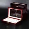 Caixas de relógio Tan Yunzhiyuan Baking Paint 6/10/12Ebony Greinjewelry Collection Exibir caixa de embalagens de vendas