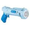 Outdoor Play Equipment Electric Bubble Gun Toys 10 Hole Pawpaw Gun Game Full Automatic Lighting Handheld Power-operated Gatlin Children's Mechanical Toy