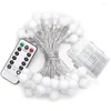 Strings 50 Led 100 String Light Globe With Remote Control Warm White Fairy For Indoor And Outdoor Parties Garden Decoration