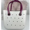 Evening Bags Silicone Rubber EVA BEAch Shoulder Bag With Bog Holes Tote