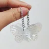 20 paires de breloques papillon en résine transparente, grandes boucles d'oreilles pendantes pour femmes et filles, boucles d'oreilles suspendues en forme d'animal mignon, vente en gros de bijoux cadeaux