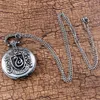 Pocket Watches Vintage Snake Quartz Watch With Chain Pendants Women Men Children's Gift Alloy Shell Engraved Pattern 2022 P529