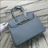 イブニングバッグ35cm 30cm 25cm 25cmファッション財布の女性トートショルダーバッグ詰まったロック本物の皮肉本革ハンドバッグスカーフホースチャーム高品質w