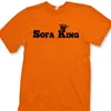 Men's T Shirts 2022 Short Sleeve Tee SOFA KING Funny College Humor T-shirt TV Couch Potato Shirt Male