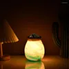 Lampade profumate Creativo Diffusore di aromi in ceramica Plug-in Riscaldamento Profumato Fonditore di cera Piastra isolante Desktop Artist's Home Lamp