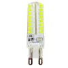 LED-glödlampor G9 G4 VIT/VARM 5W 3014 2835 SMD 64LEDS AC110V-130V AC220V-240V CHANLIER LAMP 360 BEAM VINKEL