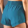 Gym Clothing Vnazvnasi Women High Waist Stretch Athletic Shorts Workout Active Fitness 2 In 1 Running Double Layer Sports