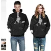 Herrtröjor 6 stil hajuku plus size herrar tröjor 3d tryck man kvinnor huva pullover casual tunna hip hop outwear toppar