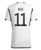 XXXL 4XL Soccer Jerseys 2022 Germanys Hummels Cup Kroos Gnabry Werner Draxler REUS MULLER GOTSE FORMAN