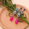 Dangle Earrings Wholesale Fashionable Geometric Hollow Design Big Bohemia Temperament Elegant Fineness Bijous