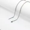 2mm 316L roestvrijstalen ketting rond Rolo Link Chains dames heren mode sieraden