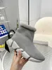 Luxo New Unisex Snow Wool Boots Socks tornozelo Cowboy Winter Speed2.0 TPU Sapatos Tamanho 35-45