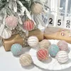 Decorazione per feste Albero di Natale Appeso palline colorate 8 cm Decorazioni dorate per le vacanze