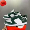 أحذية غير رسمية أحذية SB منخفضة الحبر الأخضر أحذية الجري SB Dunks White Green Womens Outdoor Sneakers Mens Runner Trainers Designers With Box288z