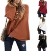 Pulls pour femmes femmes automne hiver mode épaule froide chauve-souris femmes S 3XL pull pull femme décontracté couleur unie pulls