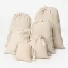 50 pezzi di cotone in cotone sacchetti di pacchetti di gioielli per imballaggio sacchetti per le caramelle per matrimoni per le forniture da giro per le forniture personalizzate con saccheggio bustomico personalizzato T2328C