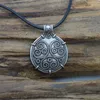 Hanger kettingen retro viking filigraan gezicht ketting mystiek heidense sieraden unisex