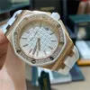 Orologio meccanico da uomo di lusso Fonte esclusiva di prodotti rari di fascia alta Serie Royal Offshore 37mm Orologi svizzeri maschili e femminili Orologio da polso di marca