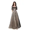 Ethnische Kleidung Sexy IllusionPartykleid Formales Abendkleid A-Linie Vintage Slim Cheongsam Frauen Temperament Bankett