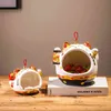 Decoratieve objecten Figurines Multifunctionele kat Decoratie Huisdecor Rustiek Home Decor Kawaii Room Decor keramische kat ornamenten kamer decoratie voor huis T220902