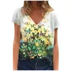 Women's Blouses For Women Fashion 2022 Butterfly Animal Print Round Neck Short Sleeve Tops Vetement Femme Camisas De Mujer