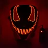 UPS LED Halloween Party Mask Luminous Glow In The Dark Anime Cosplay Masques