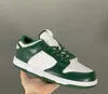 أحذية غير رسمية أحذية SB منخفضة الحبر الأخضر أحذية الجري SB Dunks White Green Womens Outdoor Sneakers Mens Runner Trainers Designers With Box288z