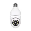 WirelessWiFi 1080P säkerhetskamera för hemövervakning Skruva i E27 glödlampssockel Spotlight Färg Night Vision HD Tvåvägs samtalsrörelselarm PTZ 360 grader