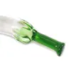 Brinquedo sexual massageador verde pimenta cristal dildo de vidro brinquedos sexuais adulto dildos anais para mulheres bumbum ânus massageador