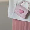 حقائب المساء mbti pink الحب النقيض من فتاة لطيفة حقيبة يد السيدات 2022 الصيف الأزياء الفرنسية الفاخرة crossbody للنساء