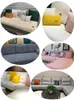 Stolskydd 2022 Vinter Soff Color Sofa Handduk Mjuk plysch Couch-t￤ckning f￶r vardagsrumsf￶nsterdyna L-formad dekor