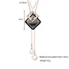 Collane lunghe Pendenti per donna Moda gioielli geometrici Collier Femme Accessori per colletto