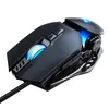 Myszy Gaming Mysz Myszka Świecanie USB Wired RGB Mechanical Macro Definican