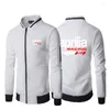 Men's Hoodies Spring Autumn Brand Men's Aprilia Logo Sweatshirts Hoody For Men Long-Sleeved Male Tops Harajuku Style Coat N