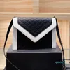 Bolsas de noite Designer Lady Fashion Leather Diamond Lattice Flap