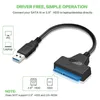 Компьютерные кабели SATA до USB 3.0/2.0 Опора адаптера жесткого драйвера 2,5 дюйма Внешний жесткий диск SSD 22 PIN III Кабель III