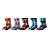 Chaussettes Athlétiques 5-10 Paires Hommes Chaussettes Casual Gentleman Couleur Puzzle Heureux Dans Le Style Stripe Affaires Drôle Robe De Soirée Chaussette En Coton Cadeau De Noël L220905