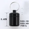 Storage Bottles Jars Holder Aluminum Alloy Medicine Container Small Portable Pill Box Case Waterproof Keychain Keep Tool 20220905 6560108