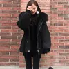Womens Down Parkas Warm Winter Coat Hooded Short Zip Thicken Puffer Jacket Quilted Parka with Fur Trimmed Hood Autumn 220902